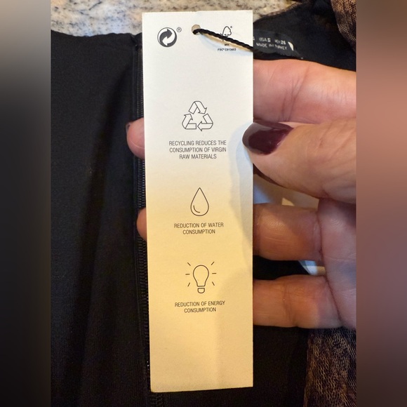 Zara Elegant Brown Snake Print Dress with ruching. Size S. NWT - Picture 13 of 15